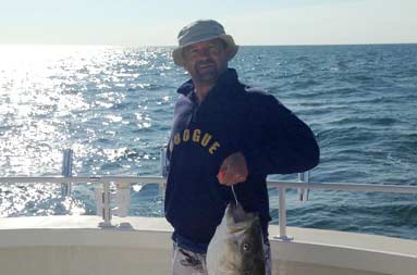First bass of the morning.