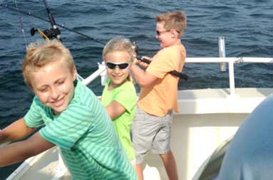 Showing the adults how it's done.